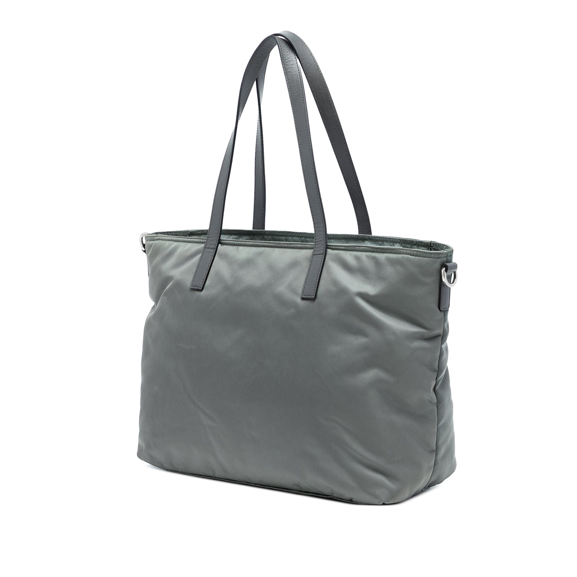 Prada Tessuto Zip Top Convertible Tote
