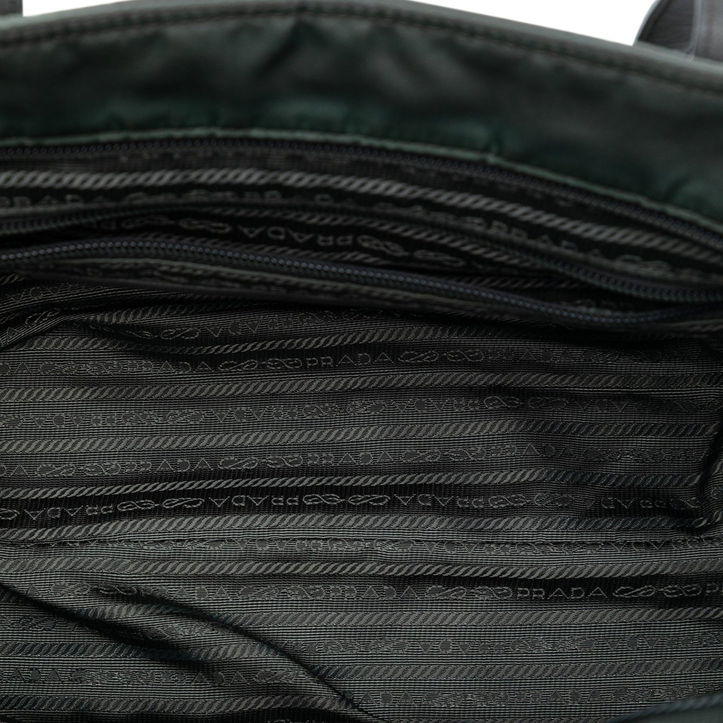 Prada Tessuto Zip Top Convertible Tote