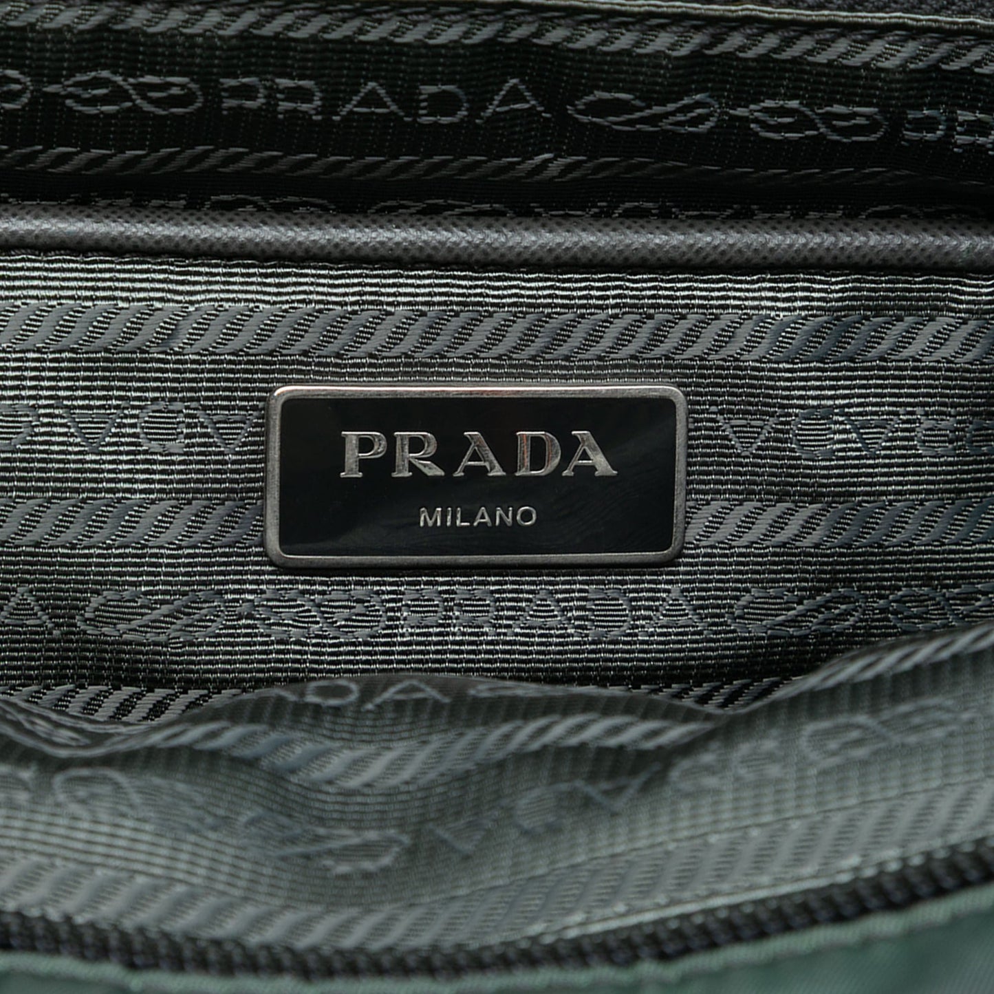 Prada Tessuto Zip Top Convertible Tote
