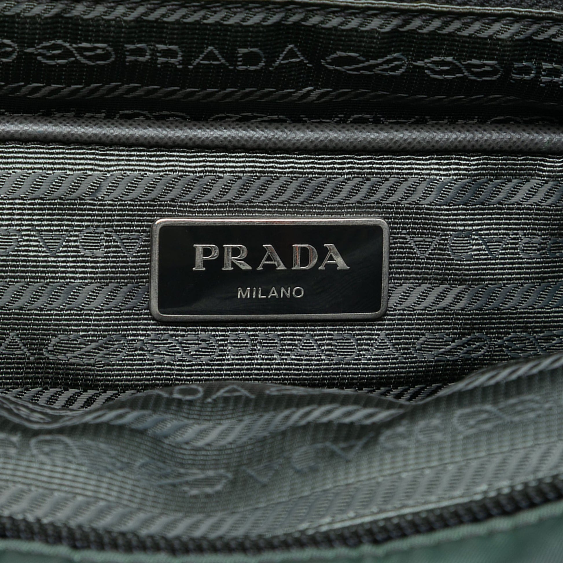 Prada Tessuto Zip Top Convertible Tote