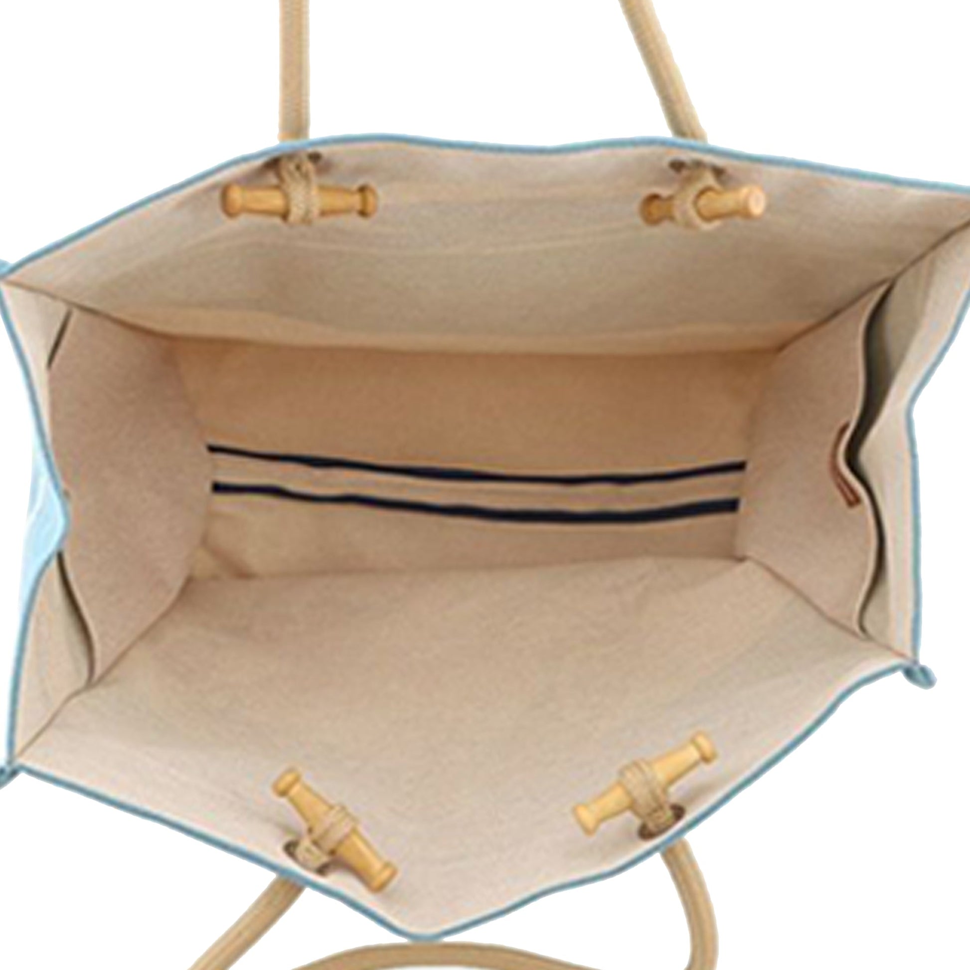 Hermès Toile Escale a la Plage Beach Bag