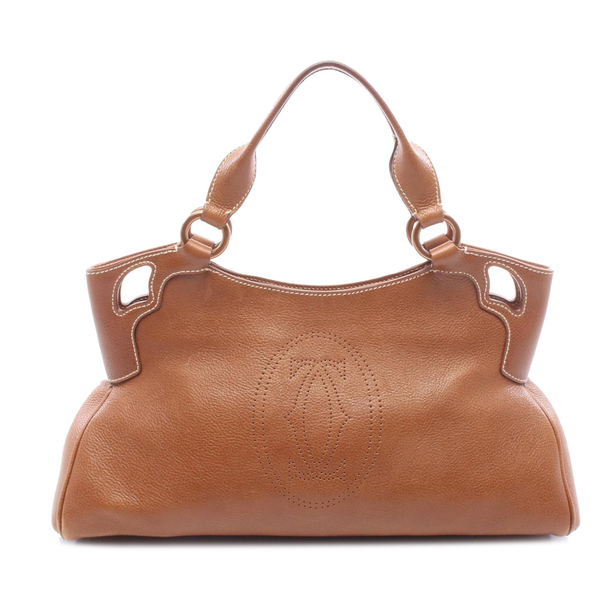 Cartier Small Leather Marcello de Cartier — Brown