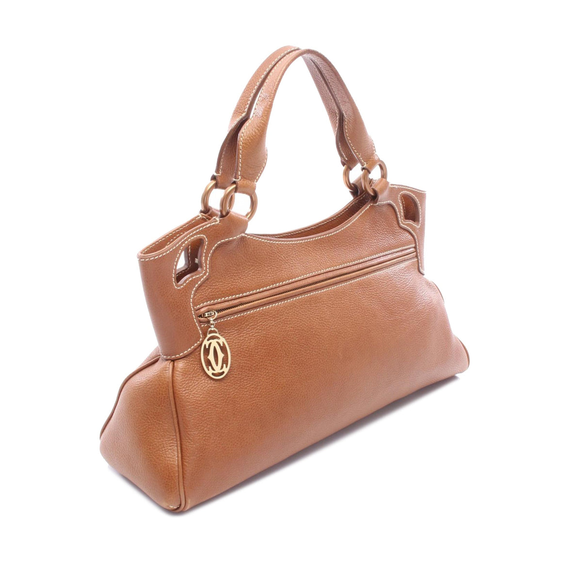 Cartier Small Leather Marcello de Cartier — Brown