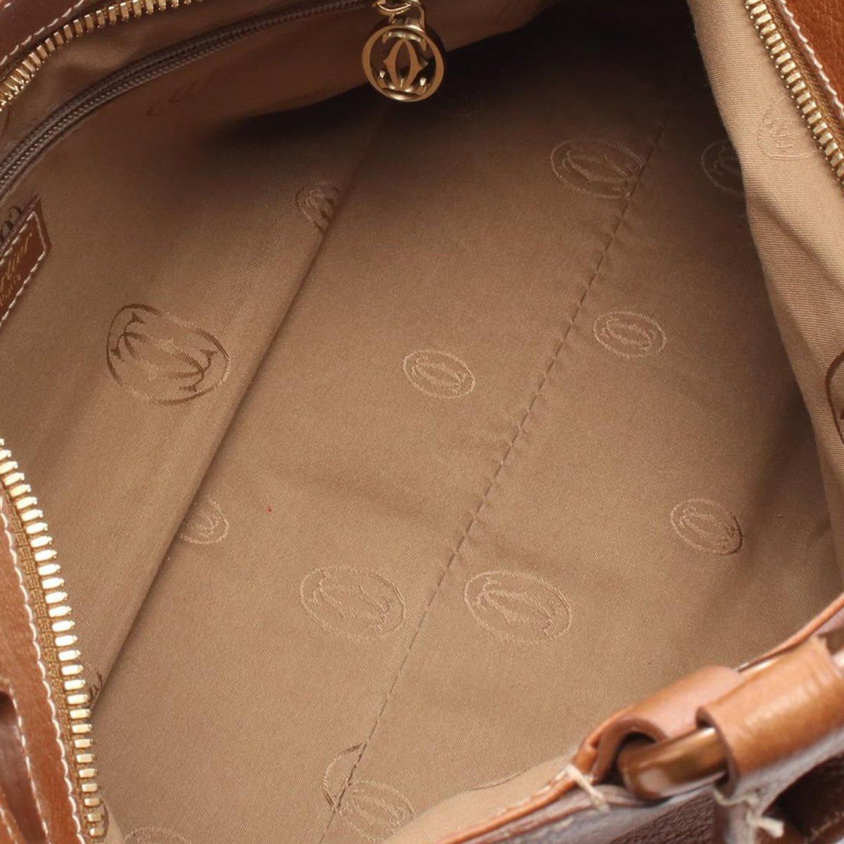Cartier Small Leather Marcello de Cartier — Brown