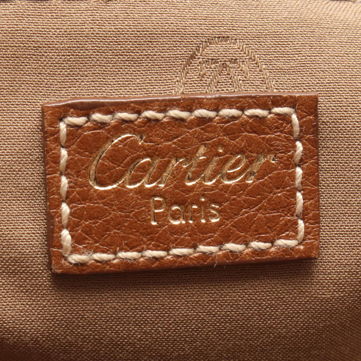 Cartier Small Leather Marcello de Cartier — Brown