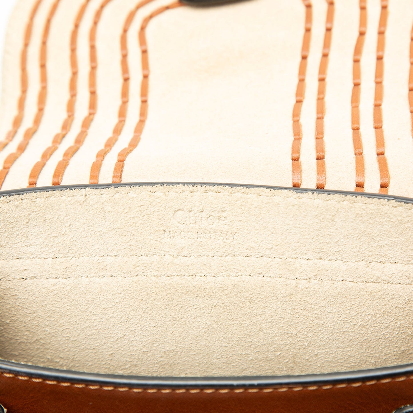 Chloé Small Leather Braided Hudson Crossbody