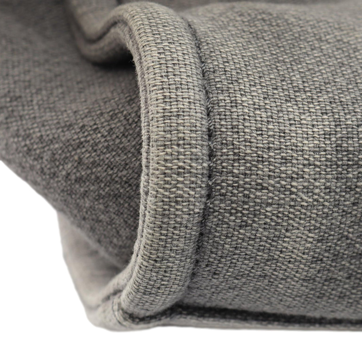 Chanel Small Canvas Deauville Tote — Gray