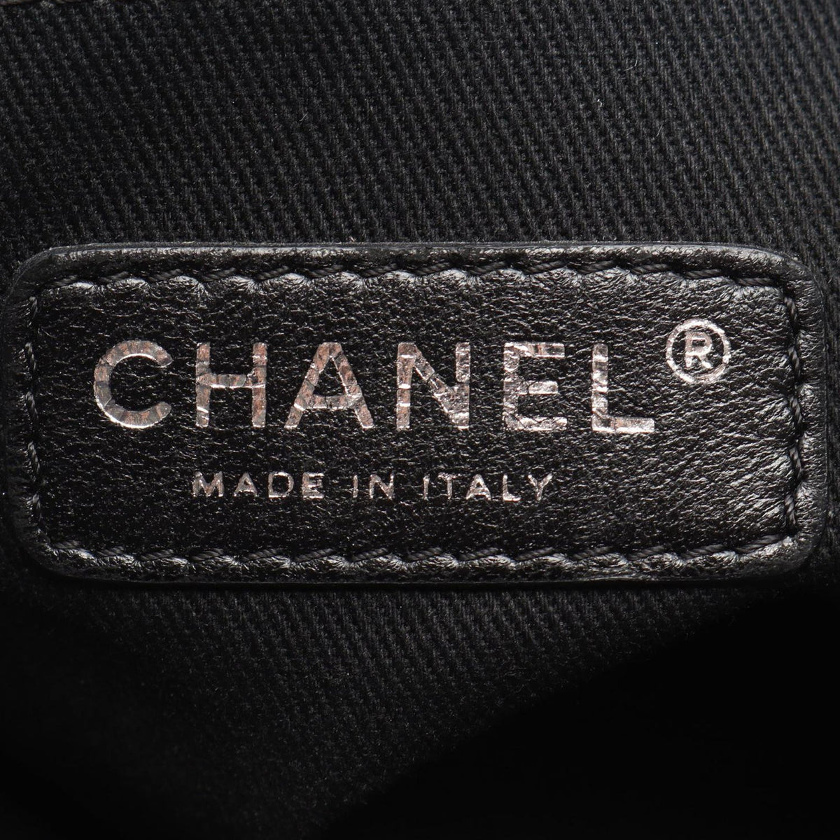 Chanel Small Canvas Deauville Tote — Gray