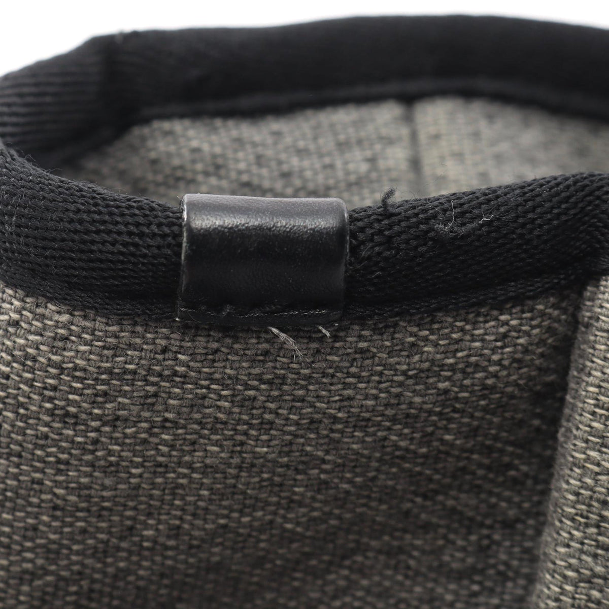 Chanel Small Canvas Deauville Tote — Gray