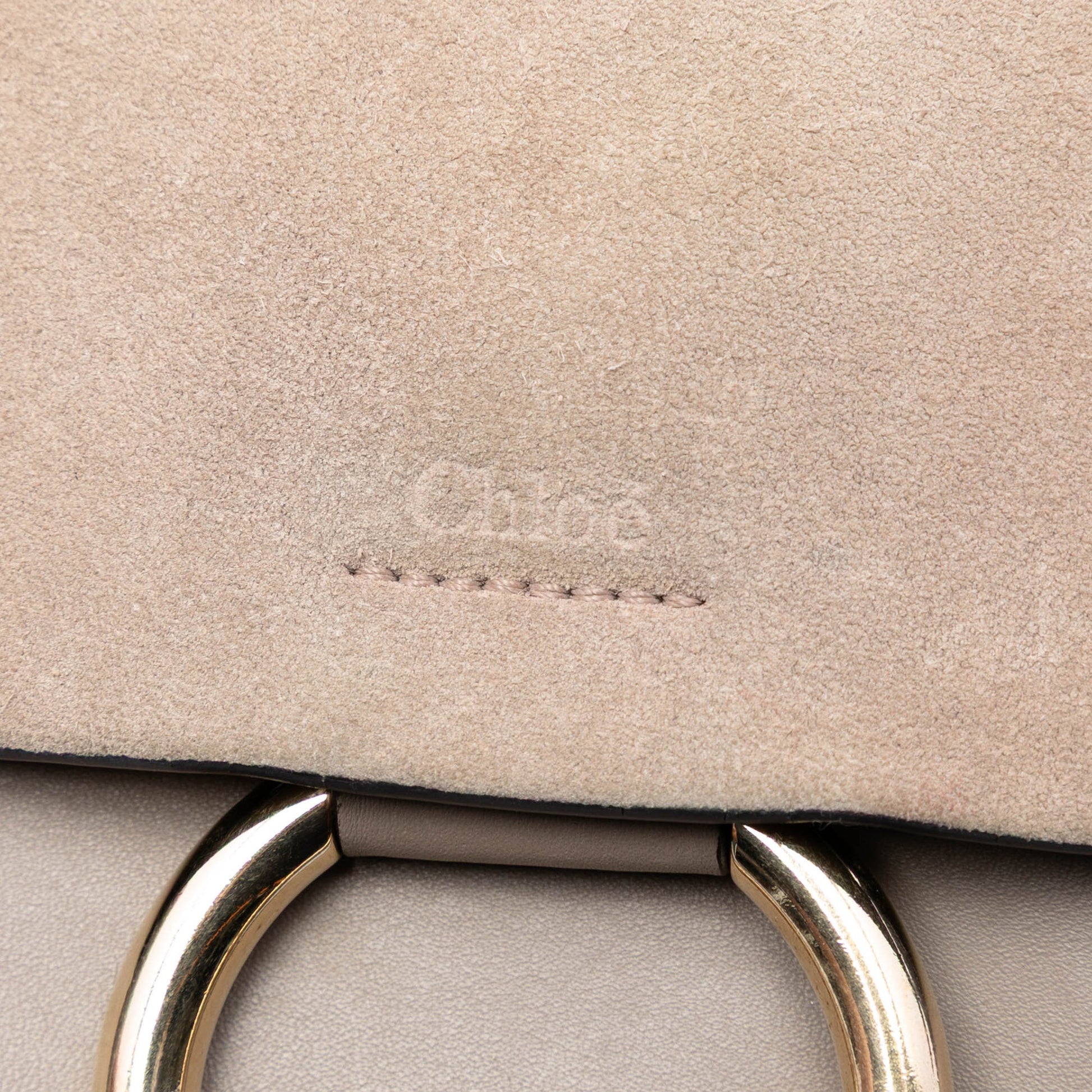 Chloé Small Suede and Calfskin Faye Crossbody