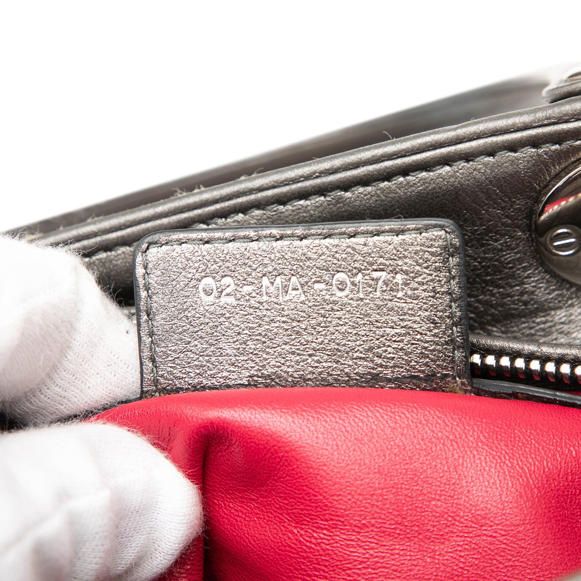 Dior Medium Multicolor Tweed Cannage Lady Dior