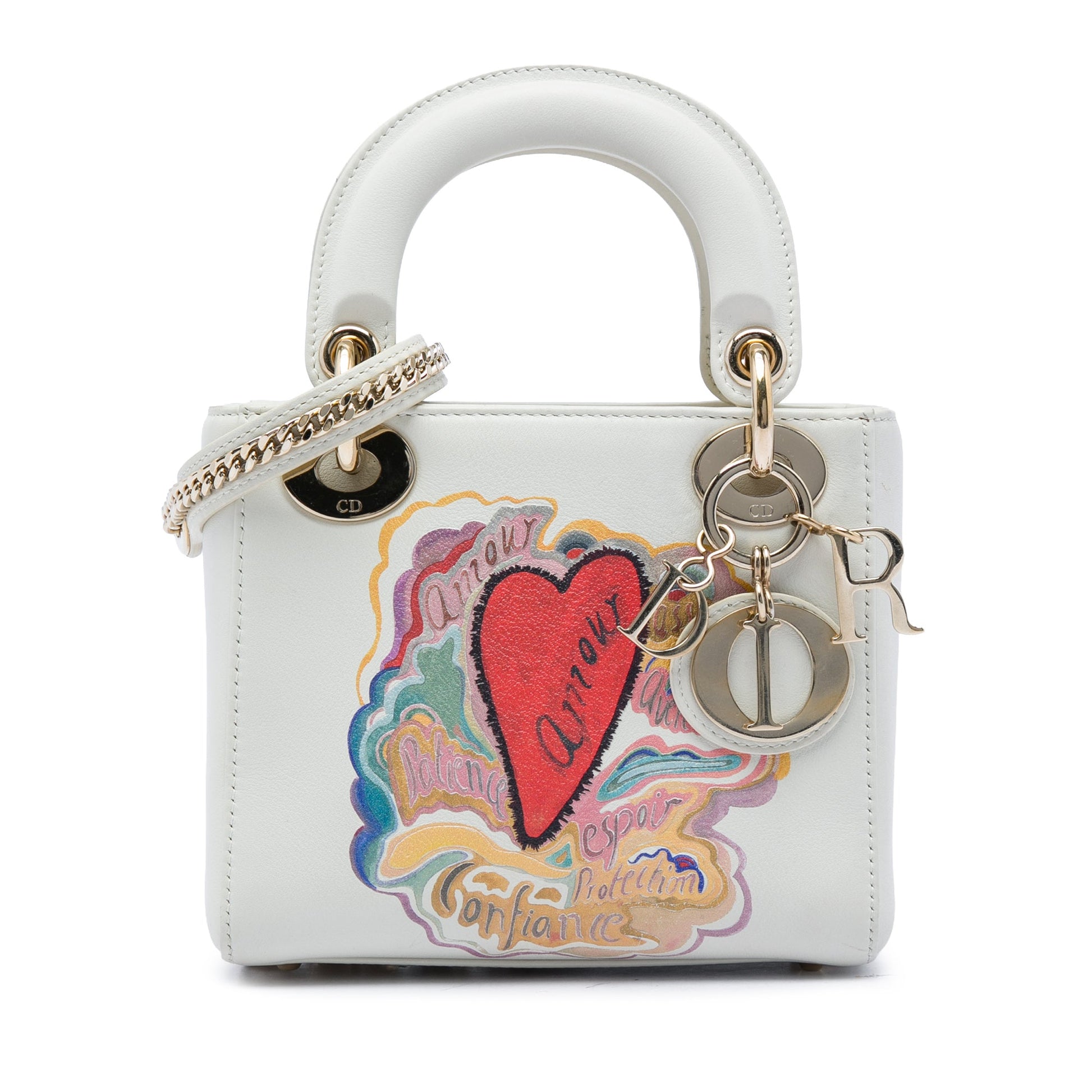 Dior DiorAmour Niki De Saint Phalle Mini Calfskin Lady Dior
