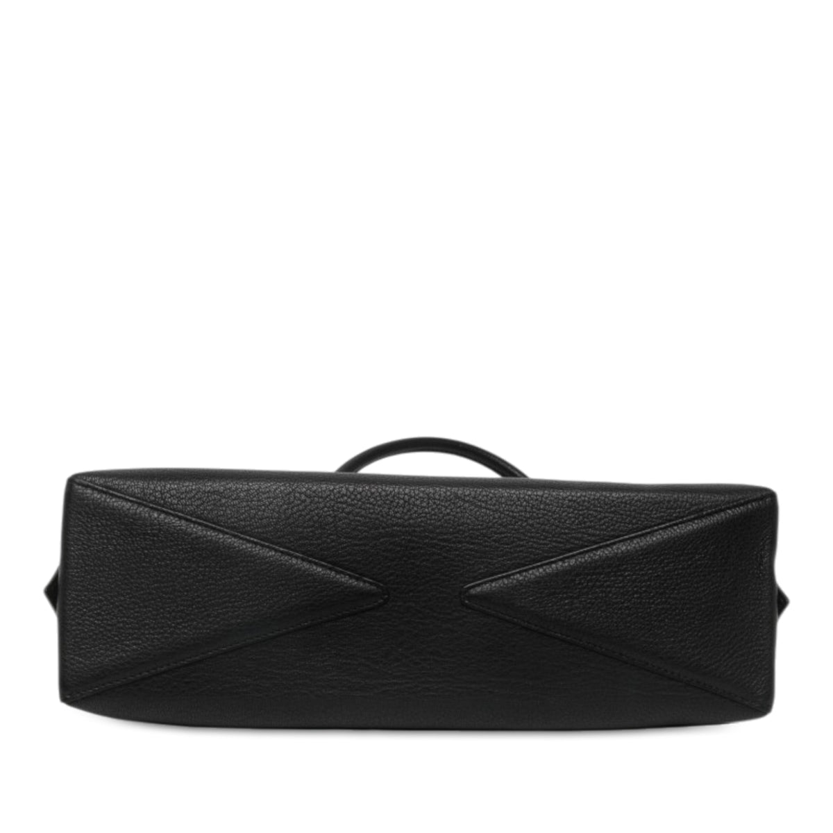 ALAÏA Medium Goatskin Le Teckel Shoulder Bag — Black