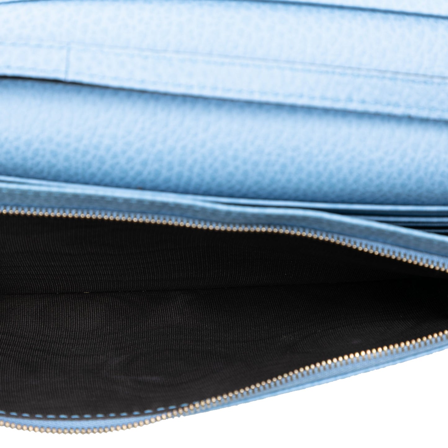 Gucci Dollar Calfskin Swing Wallet On Strap