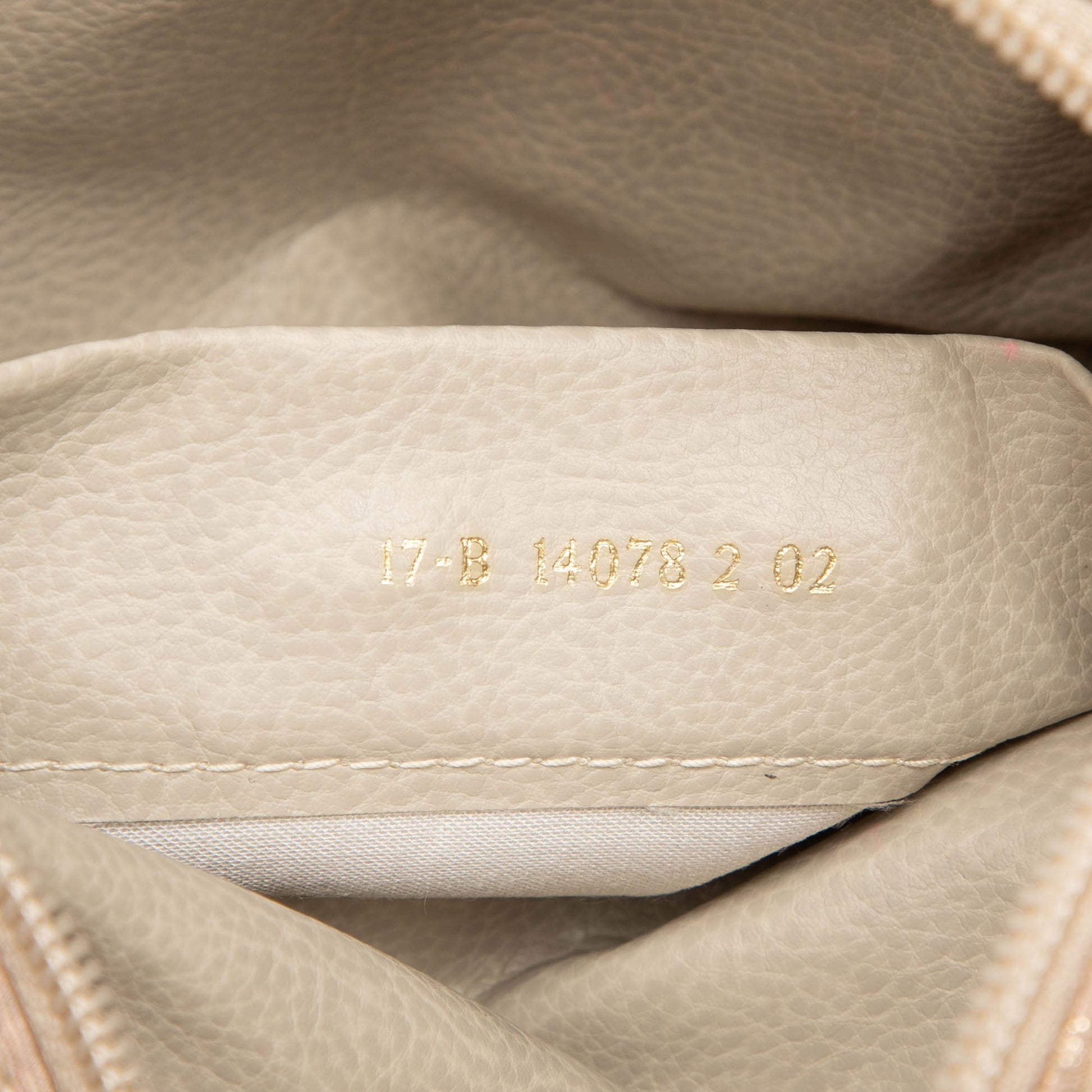 Fendi Zucca Canvas Chain Shoulder Bag
