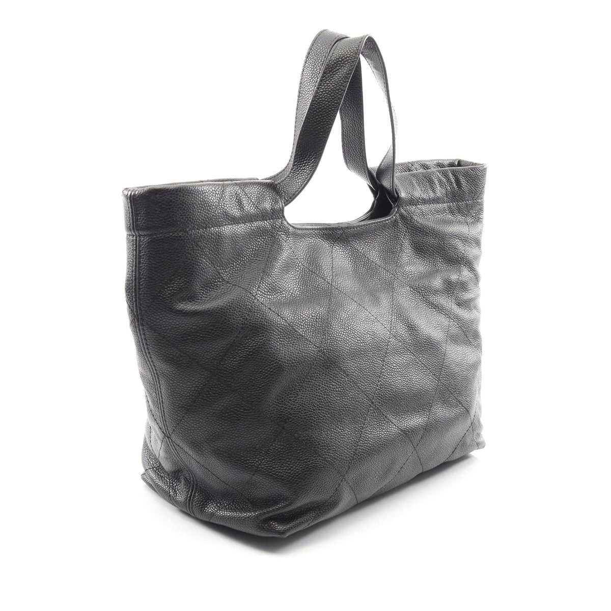Chanel CC Quilted Caviar Tote