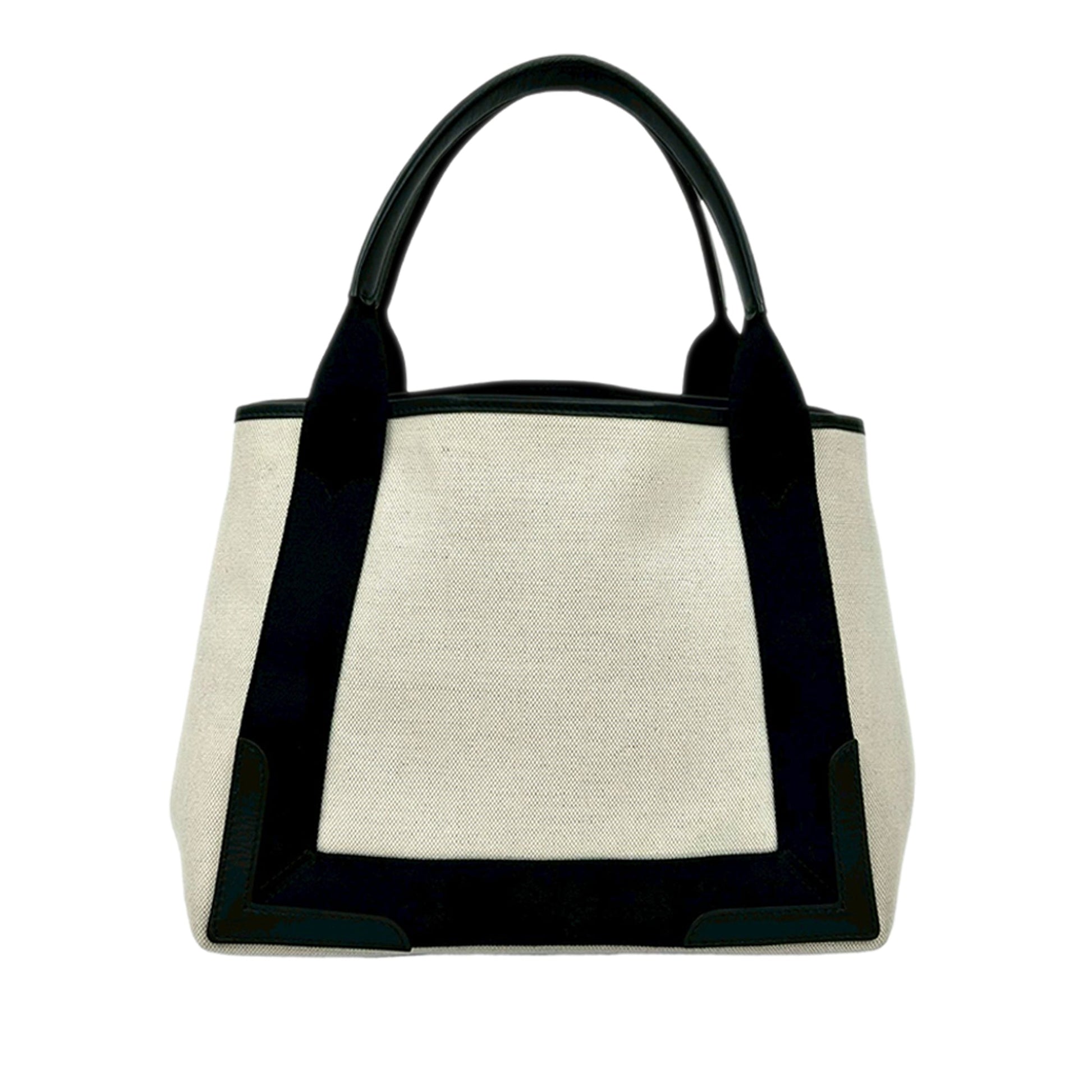 Balenciaga Canvas Navy Cabas Tote S