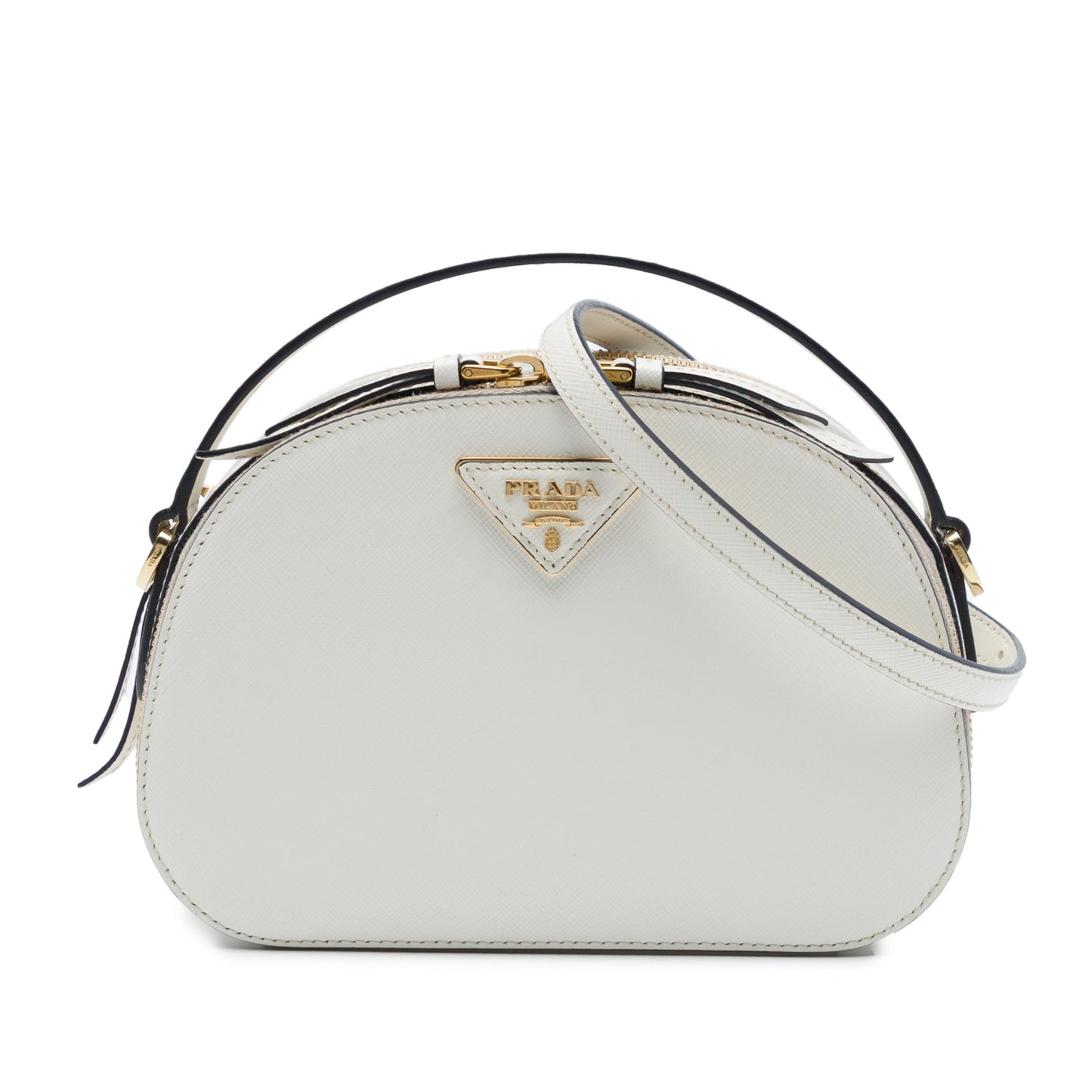 Prada Saffiano Lux Odette Satchel