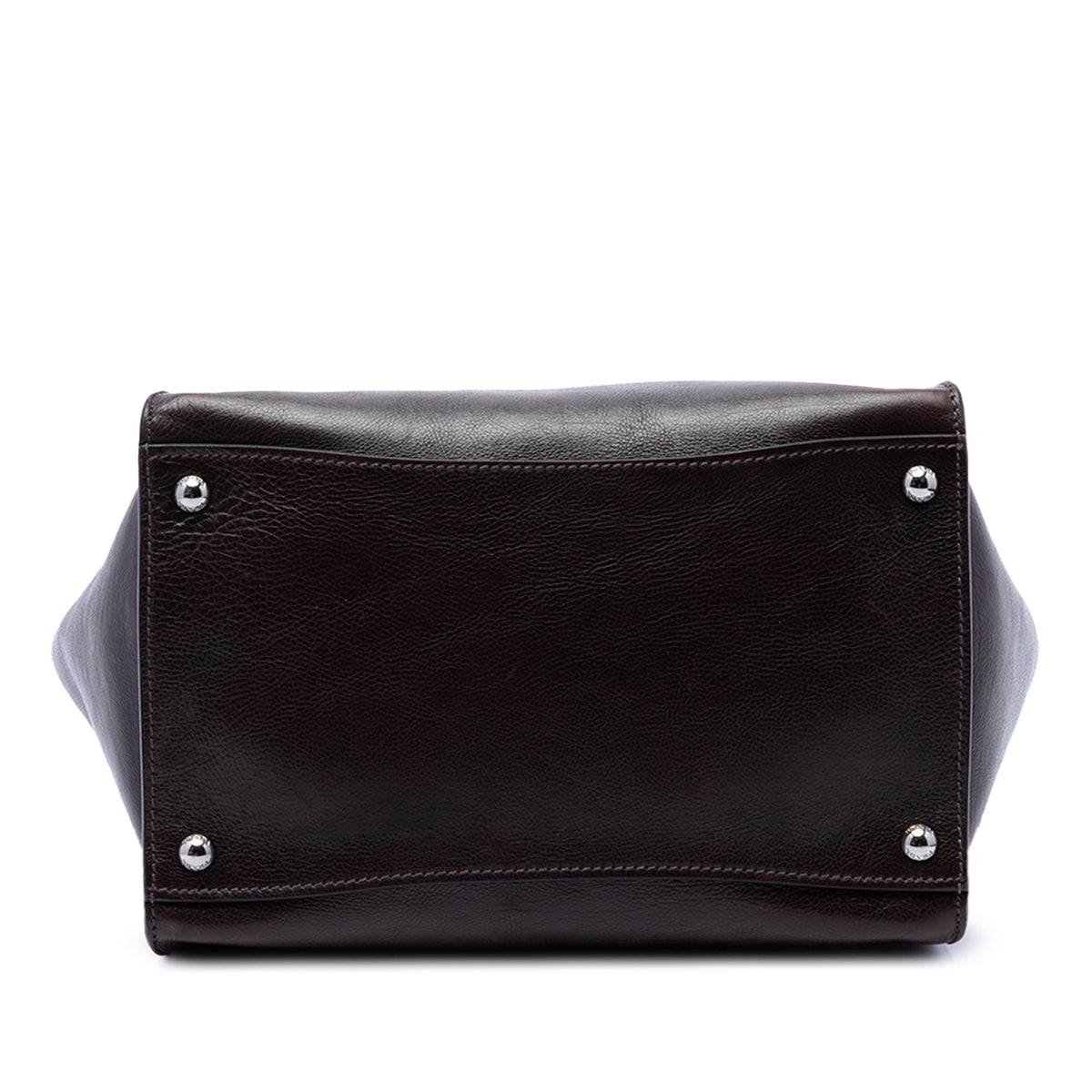 Prada Glace Calf Twin Pocket Double Handle Satchel