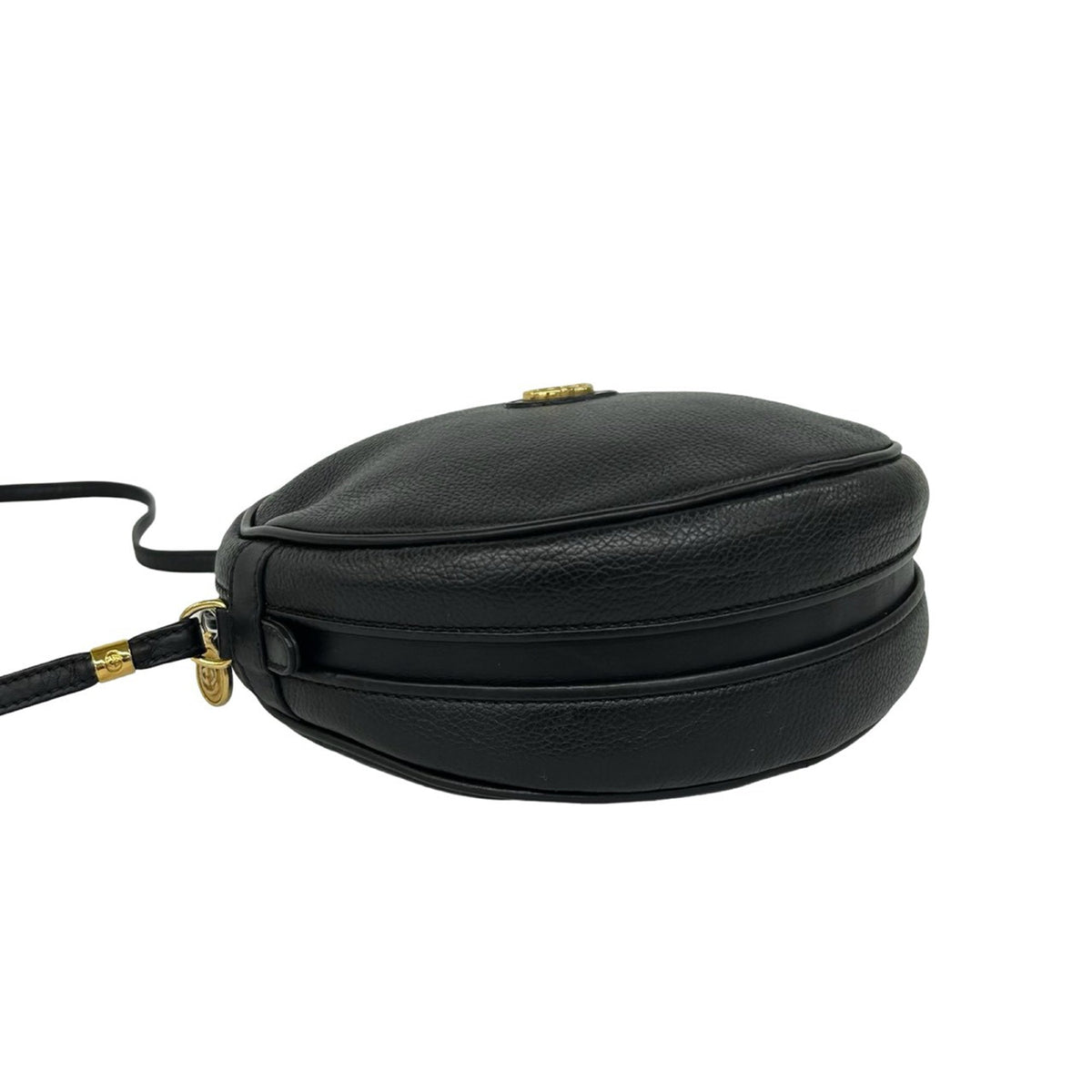 Gucci Calfskin Interlocking G Round Crossbody