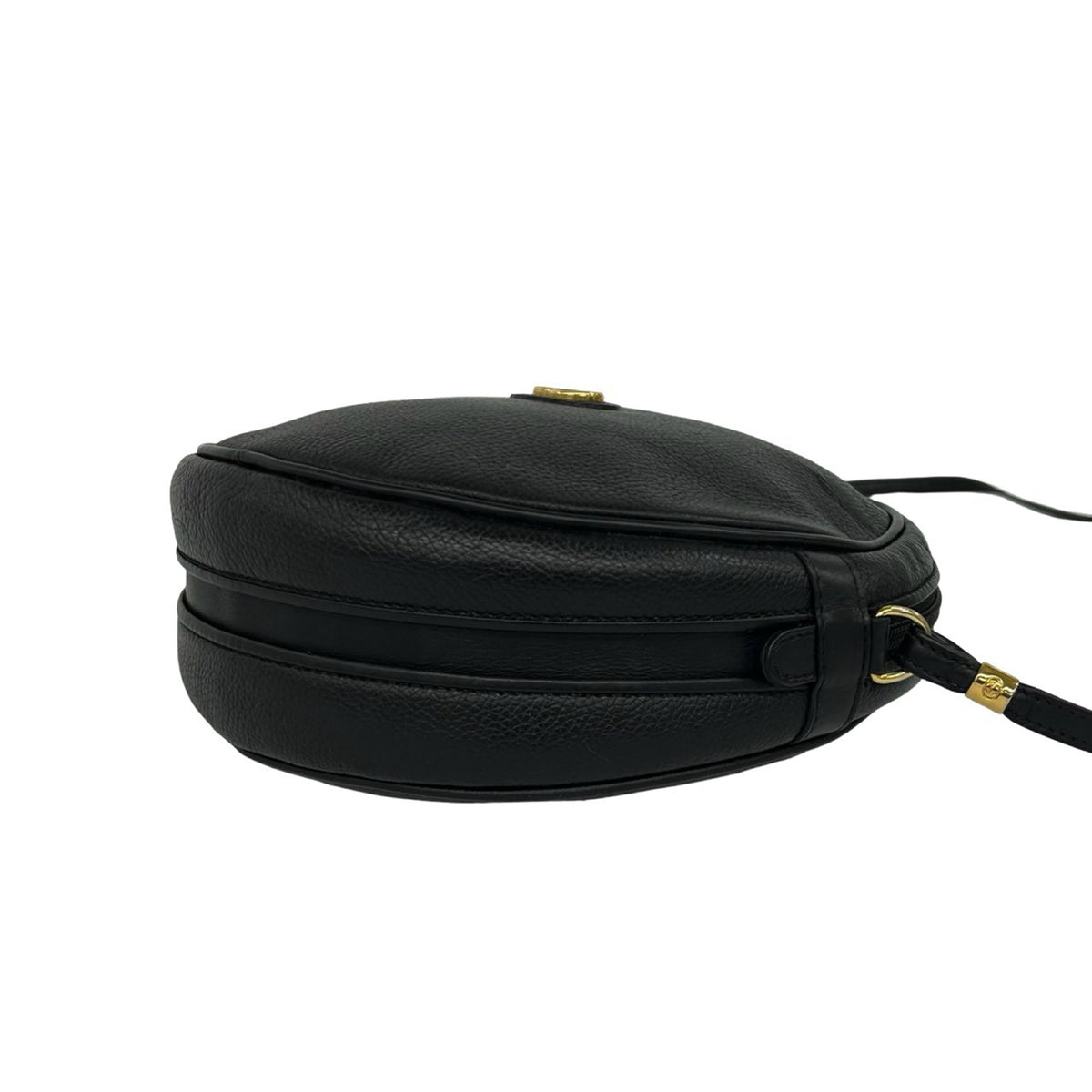 Gucci Calfskin Interlocking G Round Crossbody