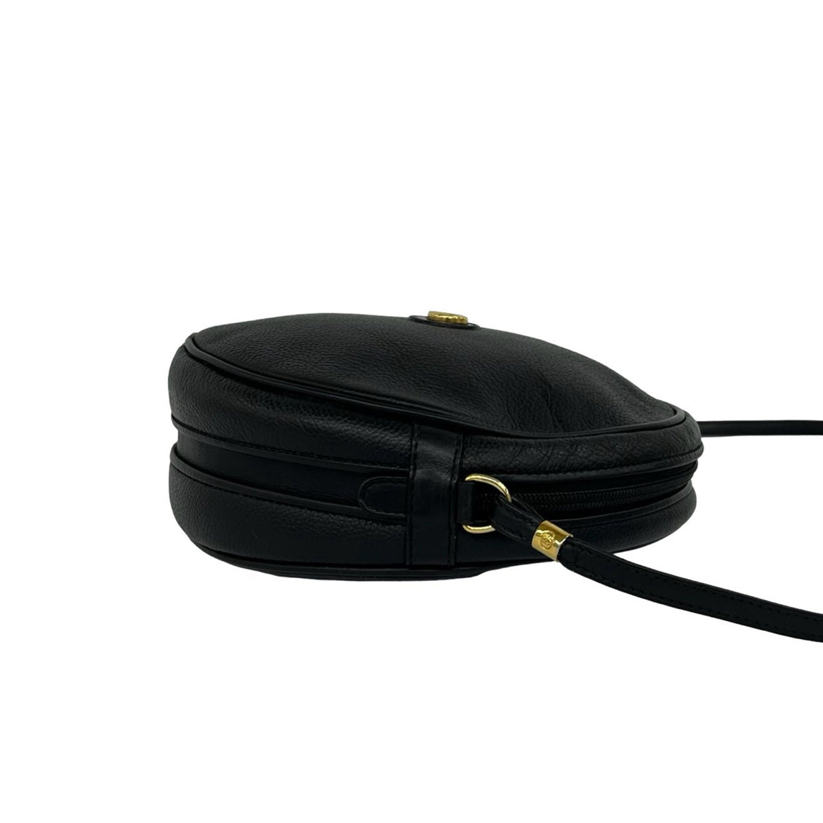 Gucci Calfskin Interlocking G Round Crossbody