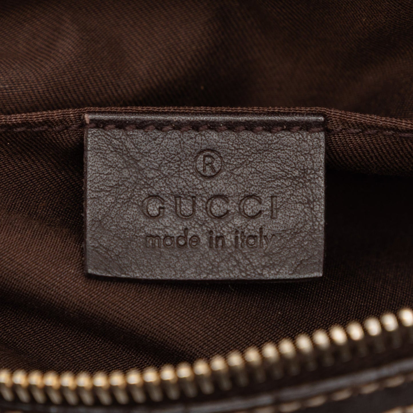 Gucci GG Canvas Trophy Boston Bag