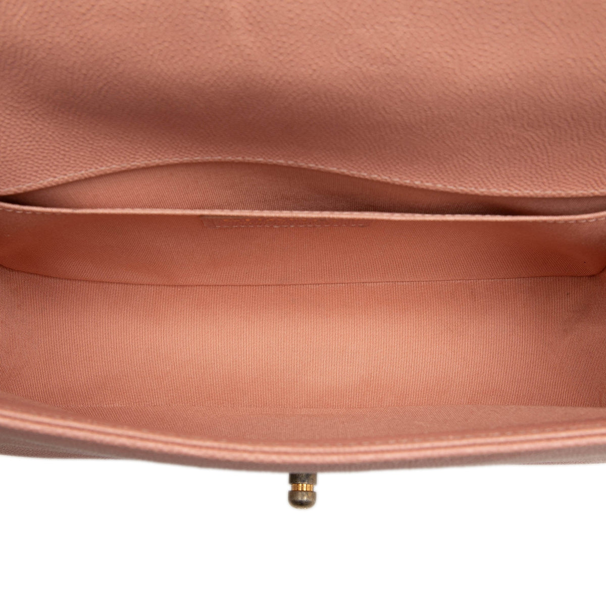 Chanel Old Medium Quilted Caviar Boy Flap — Pink