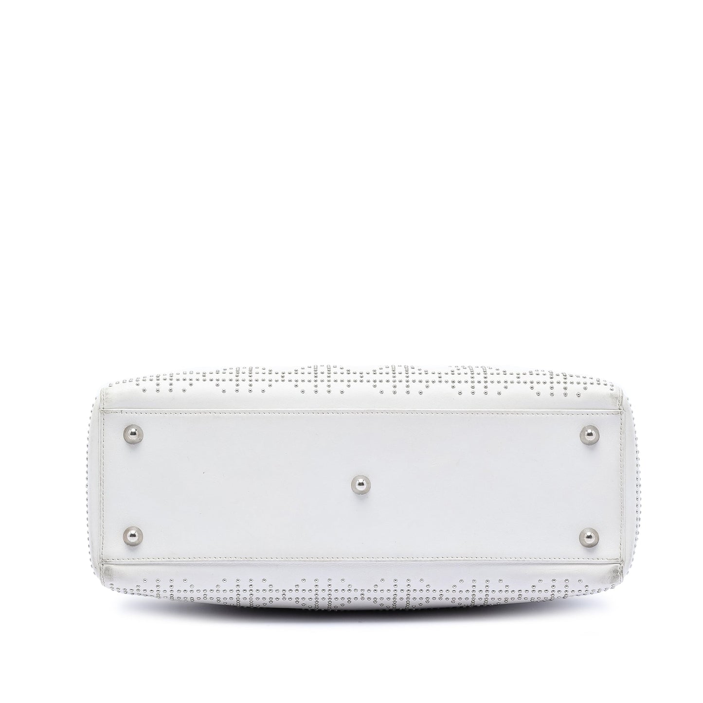 Dior Large Calfskin Cannage Studded Lady Dior