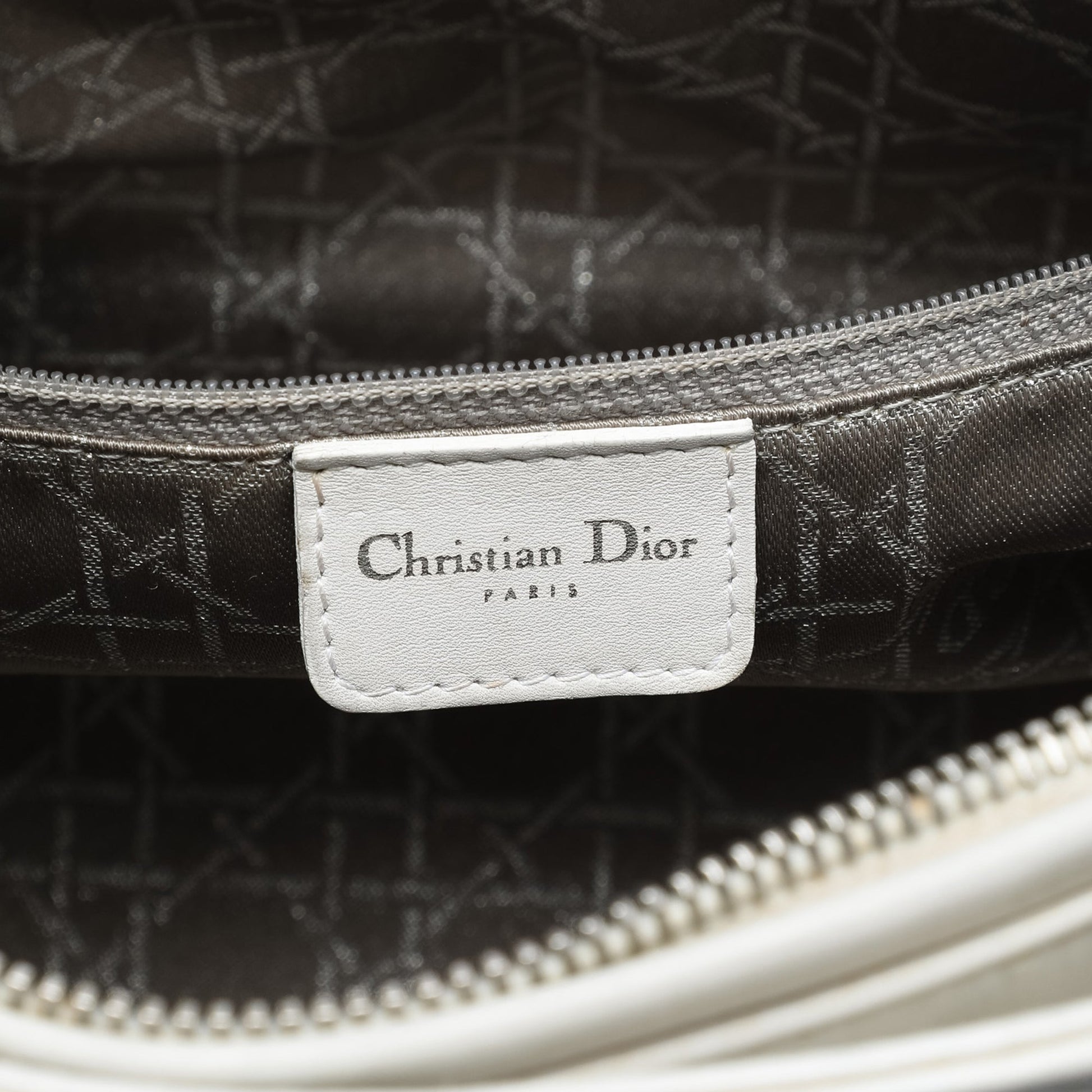 Dior Large Calfskin Cannage Studded Lady Dior