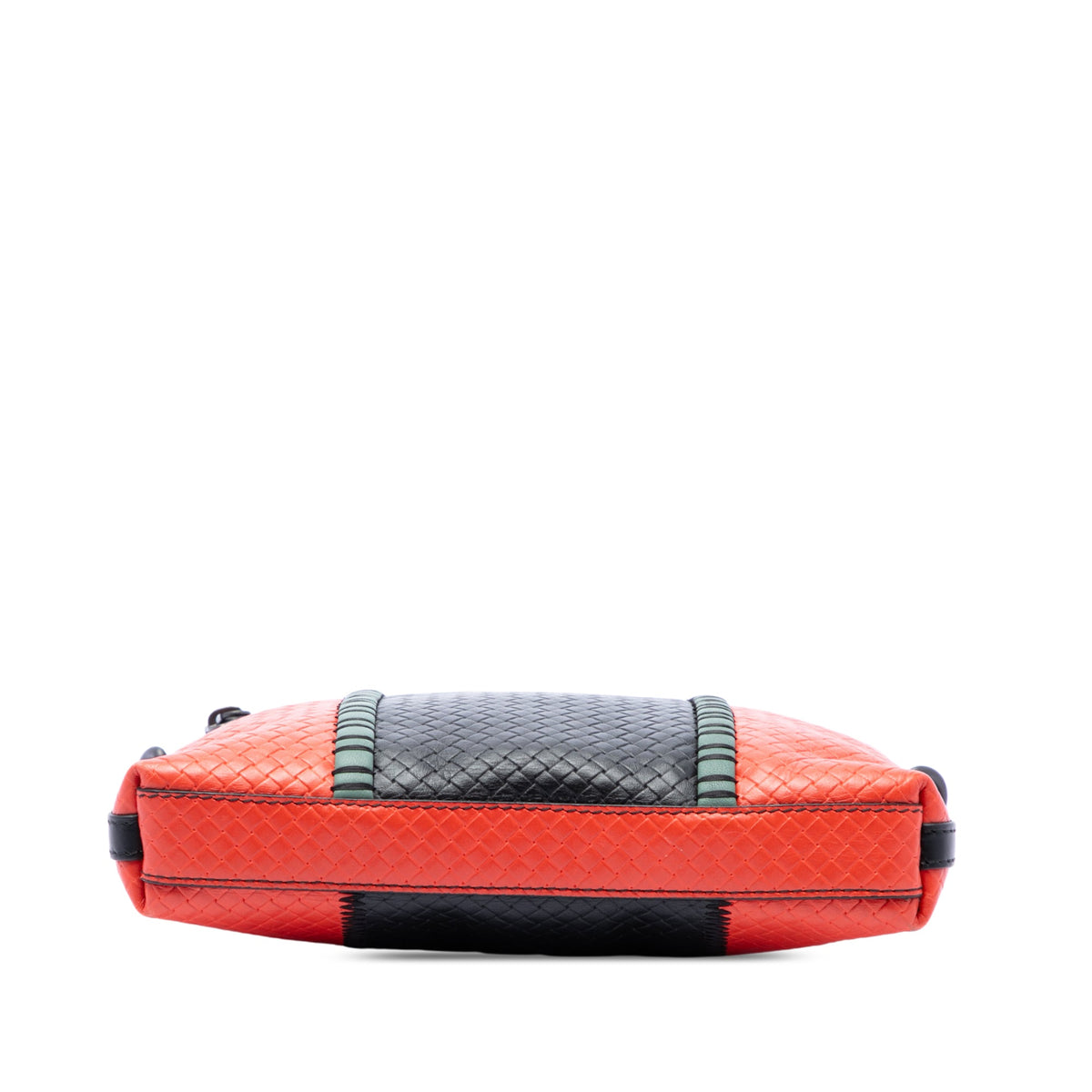 Bottega Veneta Tricolor Nappa Intrecciato Crossbody