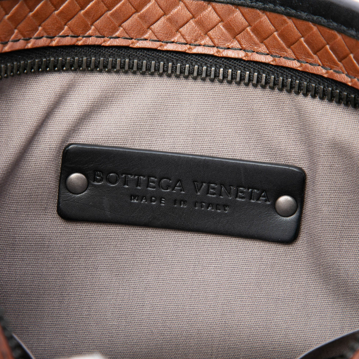 Bottega Veneta Tricolor Nappa Intrecciato Crossbody