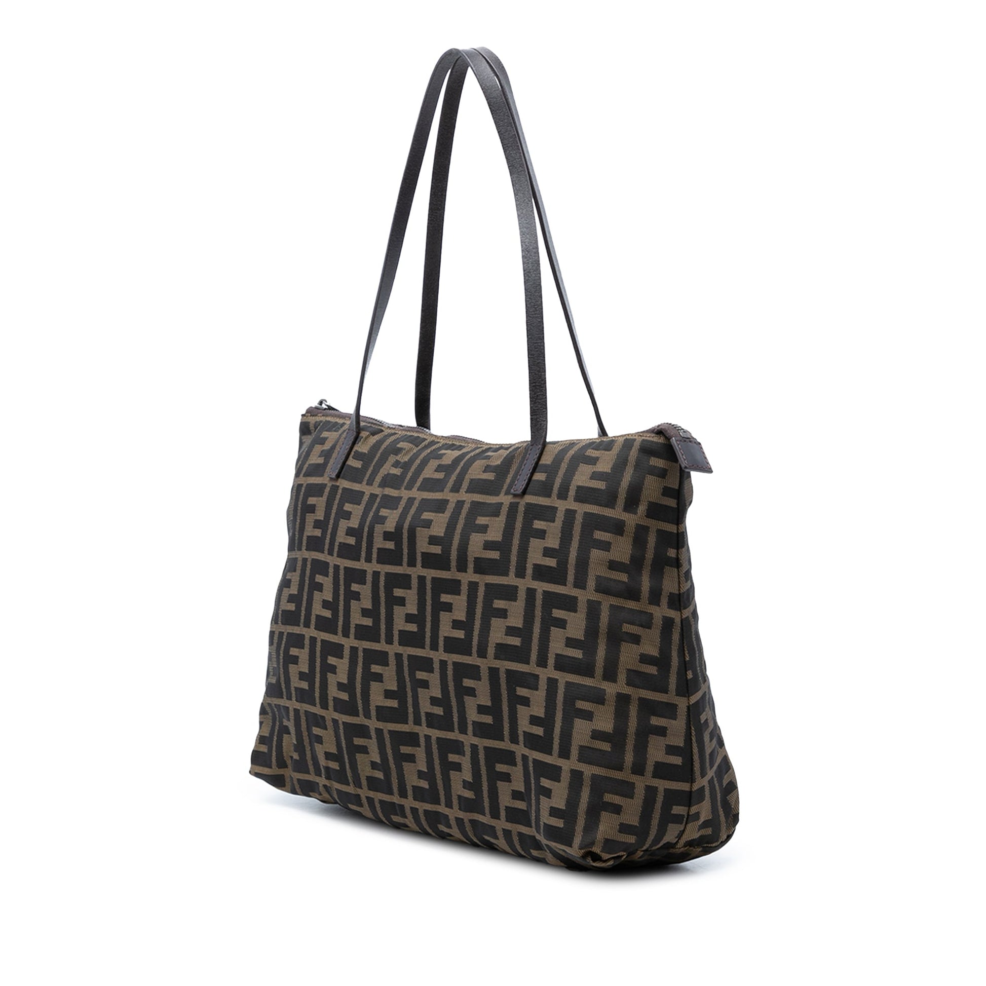 Fendi Small Zucca Canvas Tote