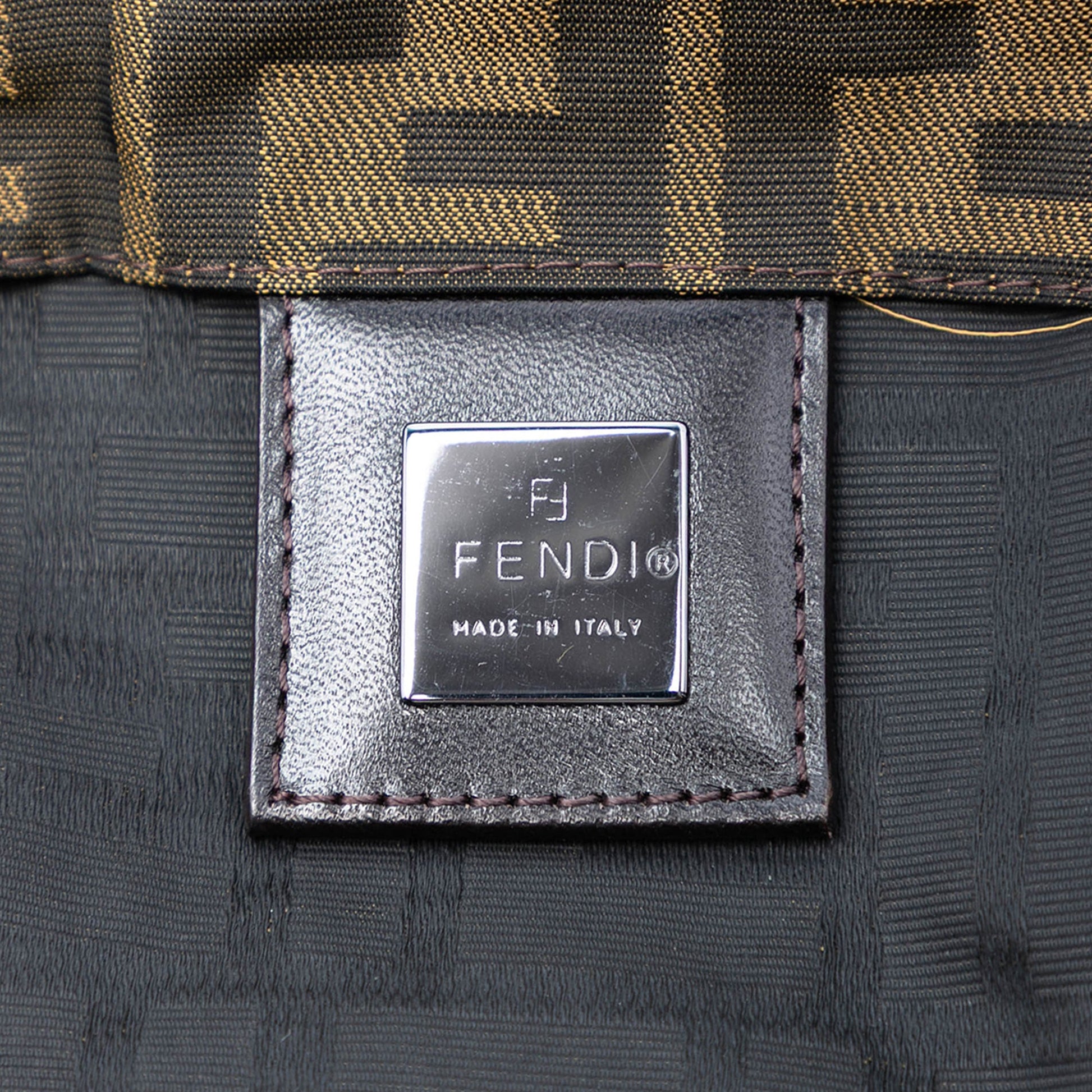 Fendi Small Zucca Canvas Tote