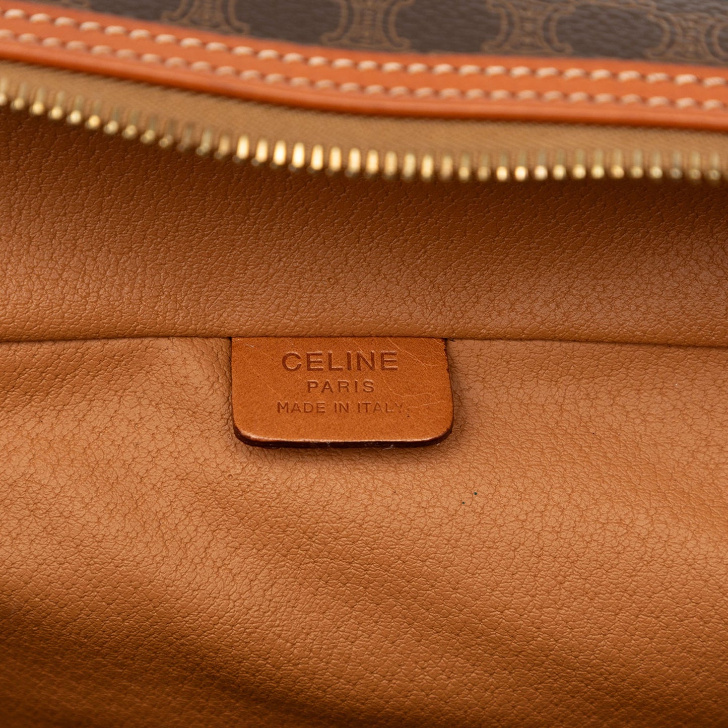 Celine Macadam Coated Canvas Vanity Bag