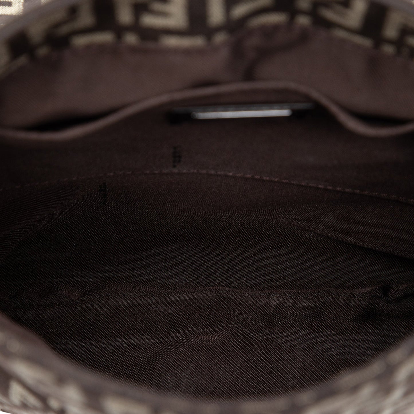 Fendi Zucchino Canvas Flap Crossbody