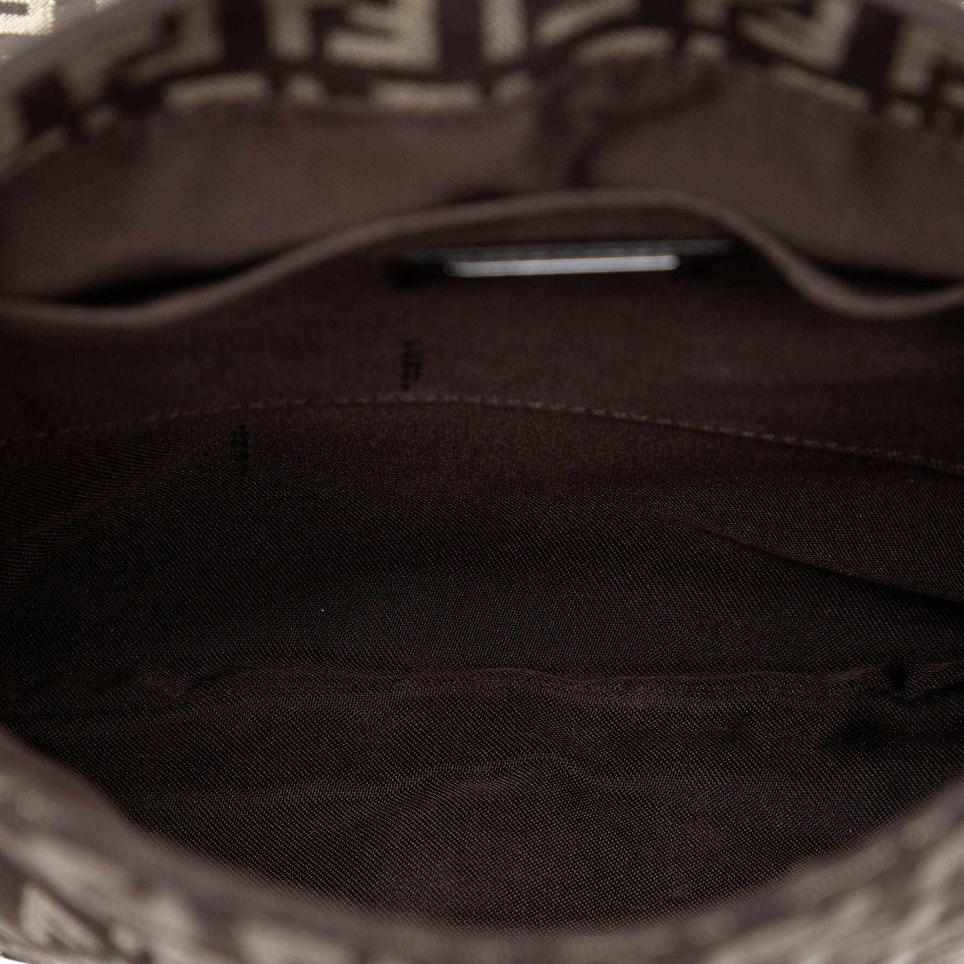 Fendi Zucchino Canvas Flap Crossbody