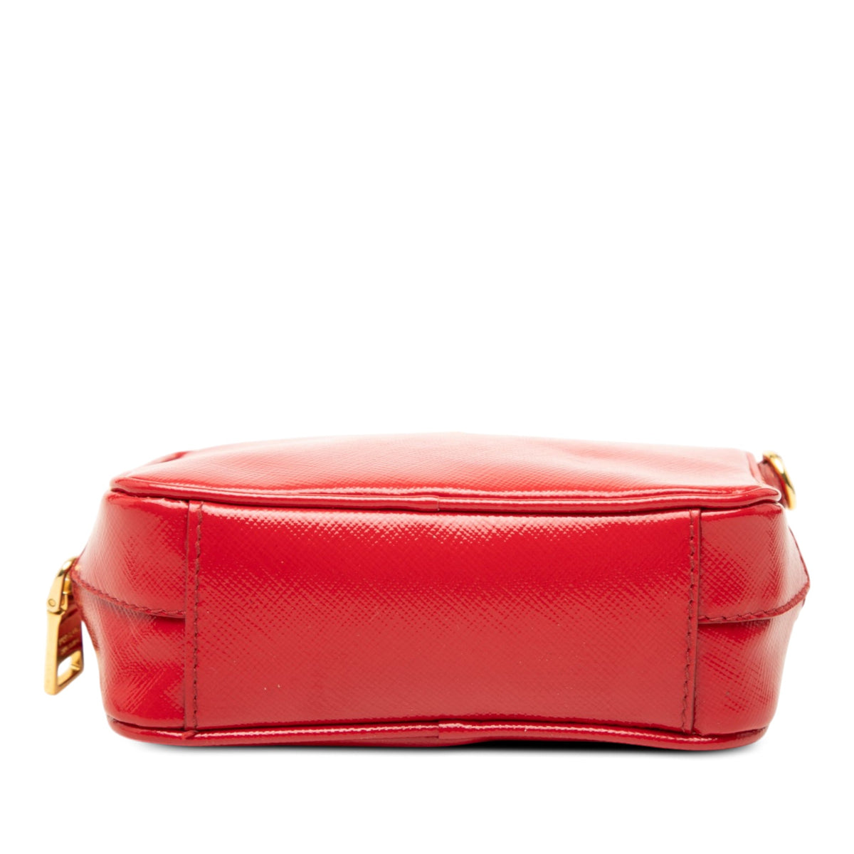 Prada Mini Saffiano Vernice Camera Bag