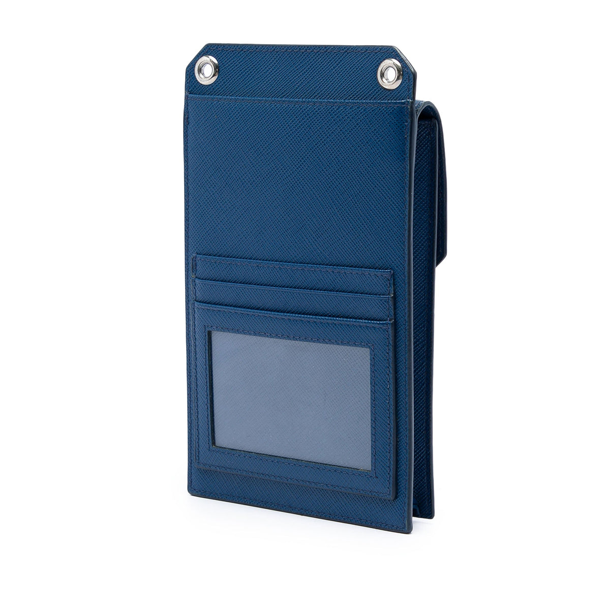 Prada Saffiano Smartphone Case — Blue