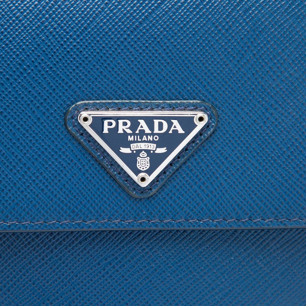 Prada Saffiano Smartphone Case — Blue