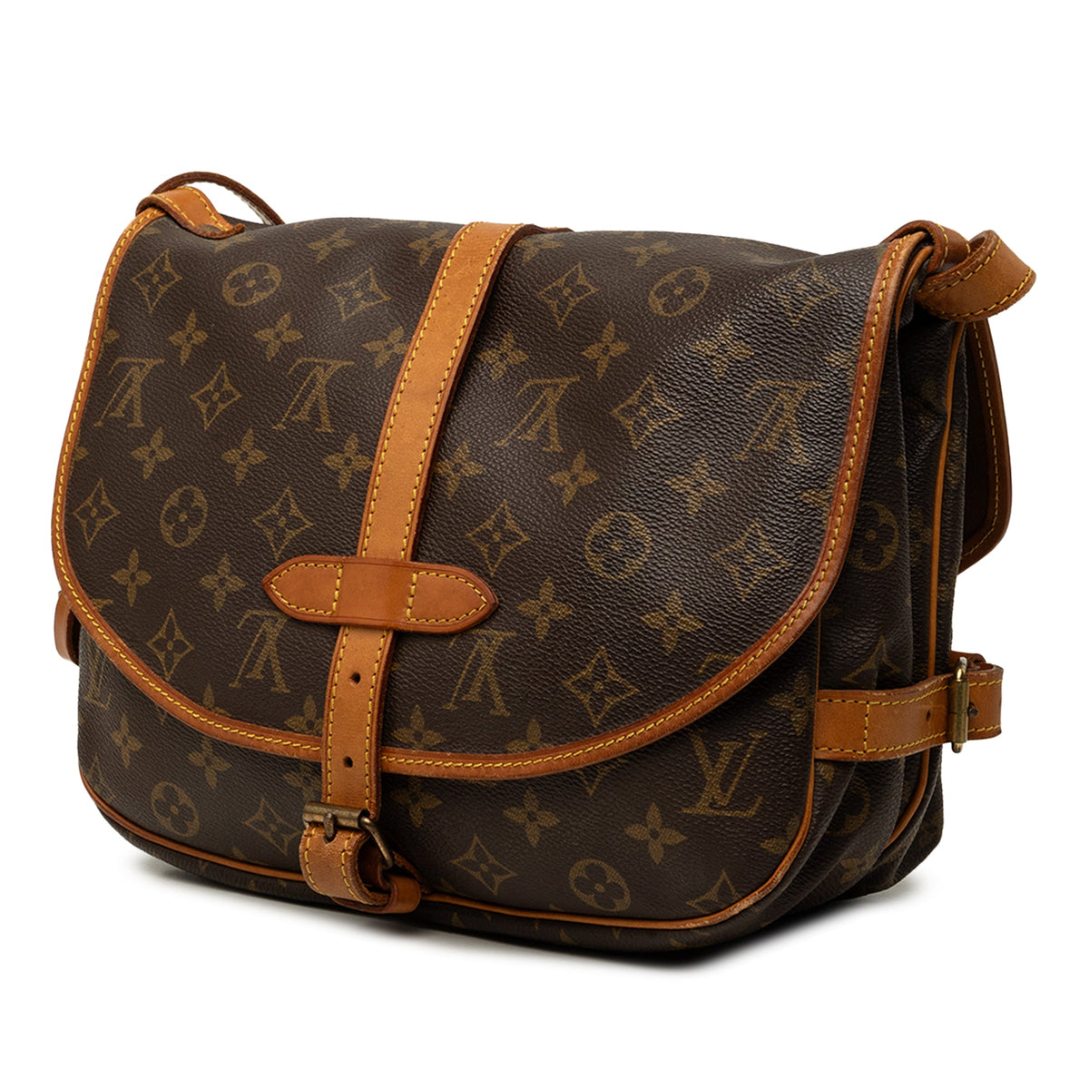Louis Vuitton Monogram Saumur 25