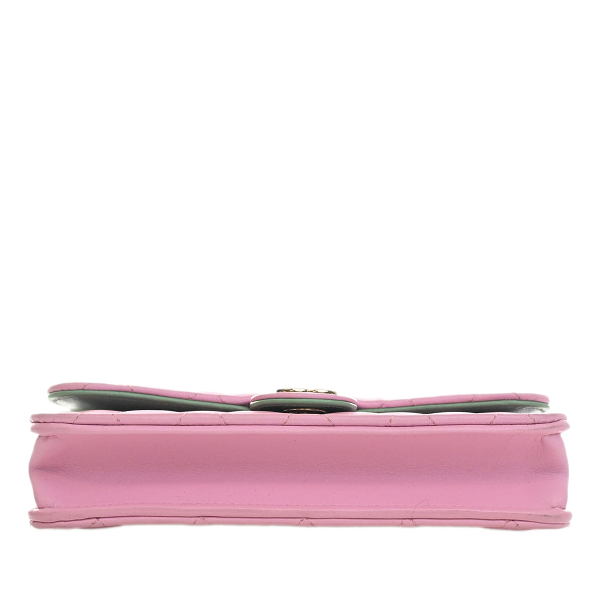 Chanel CC Quilted Lambskin Top Handle Phone Holder with Chain