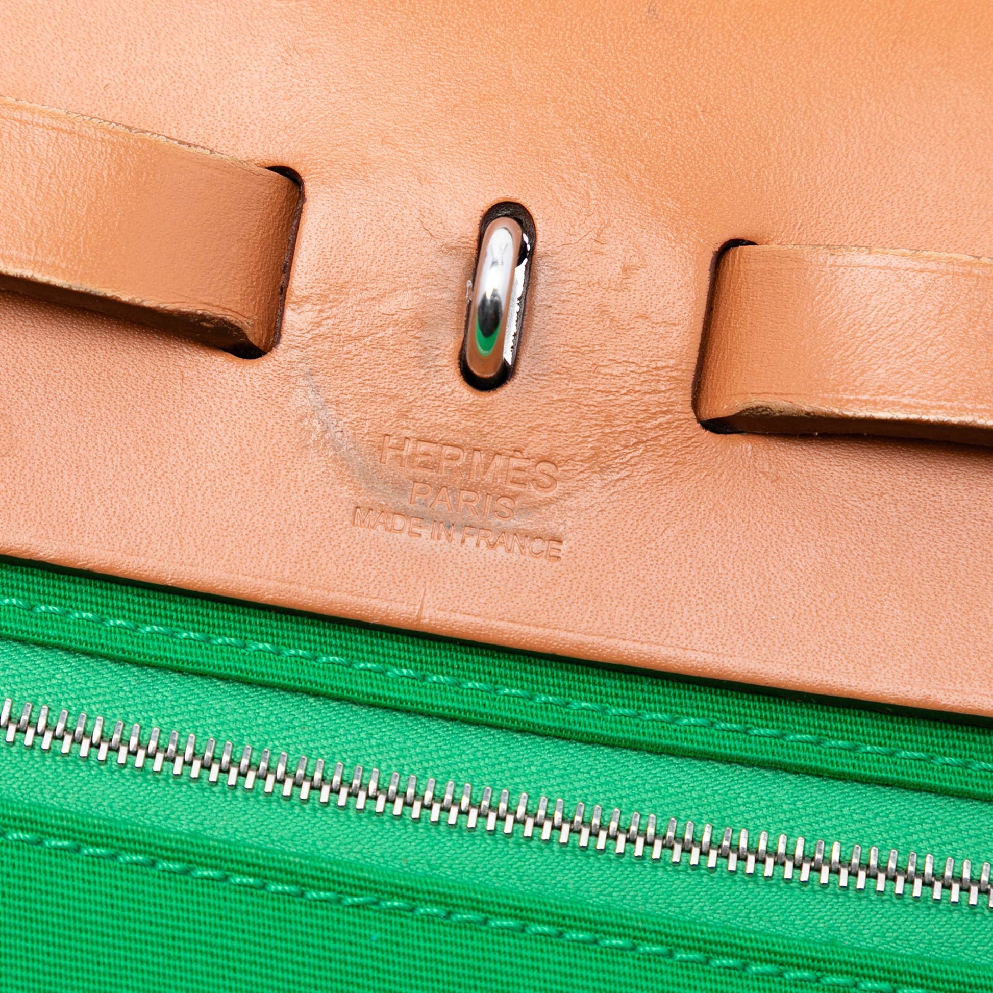 Hermès Toile Herbag Zip 31