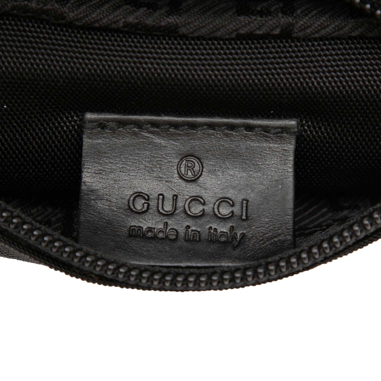Gucci Nylon Double Pocket Belt Bag