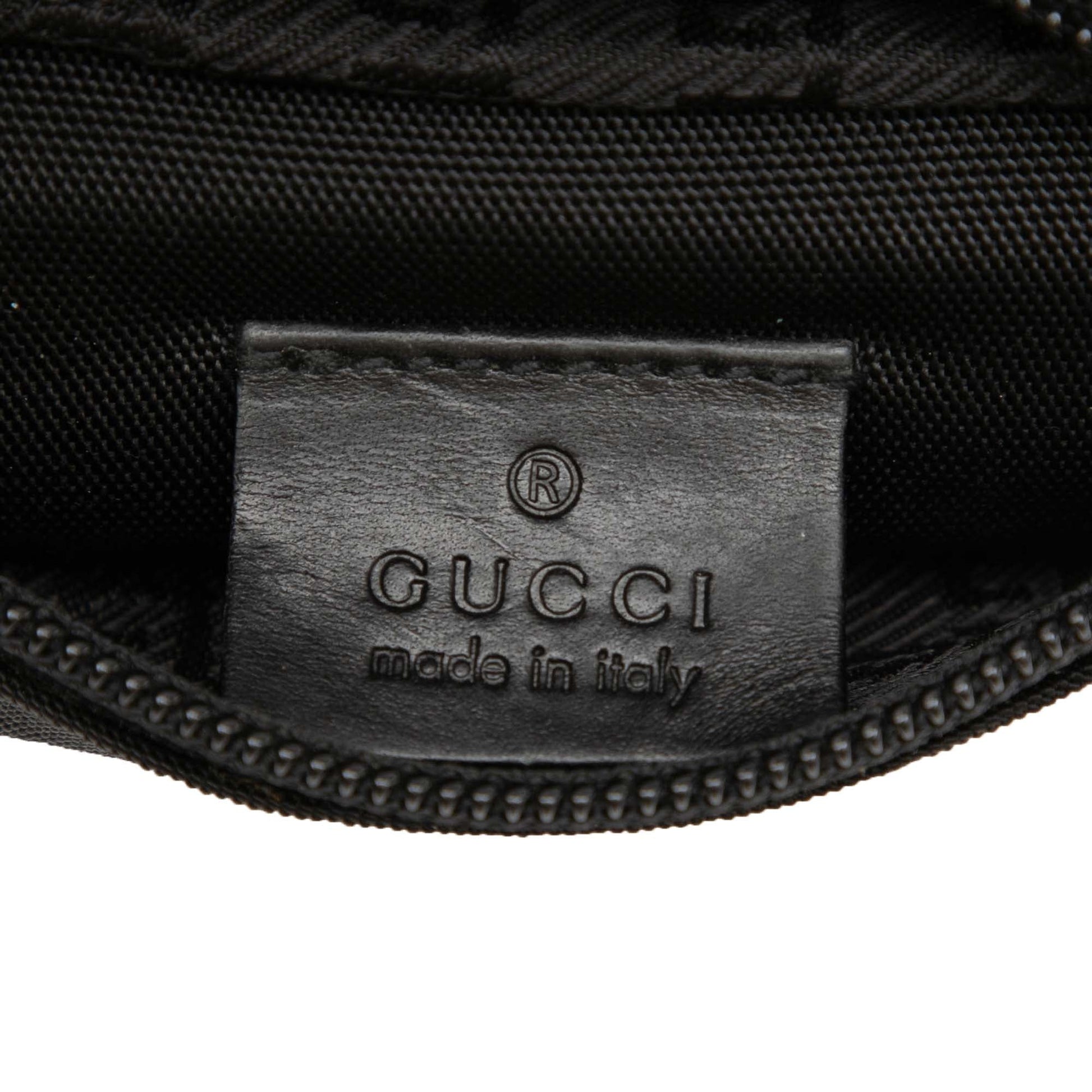 Gucci Nylon Double Pocket Belt Bag