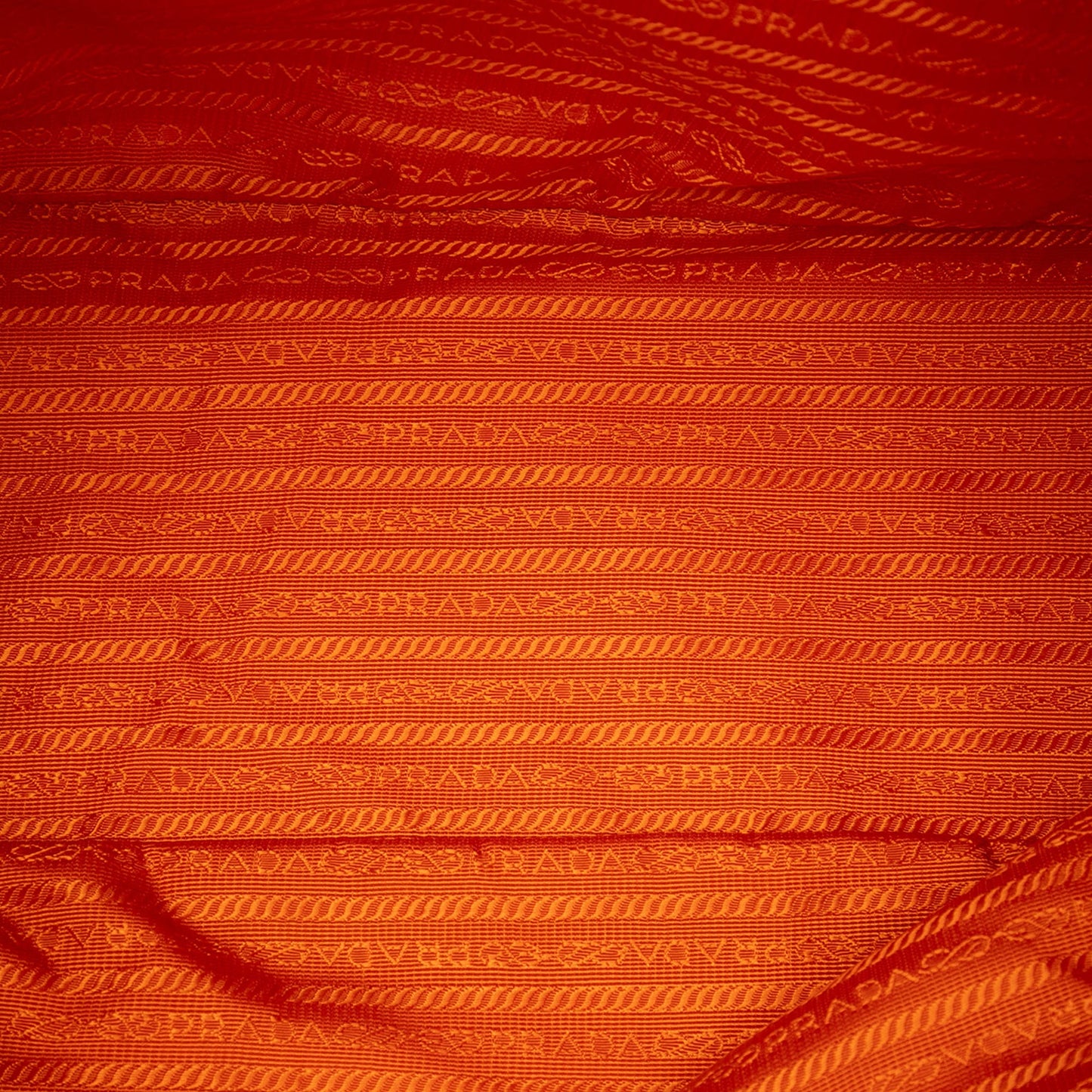 Prada Saffiano Trimmed Tessuto Tote