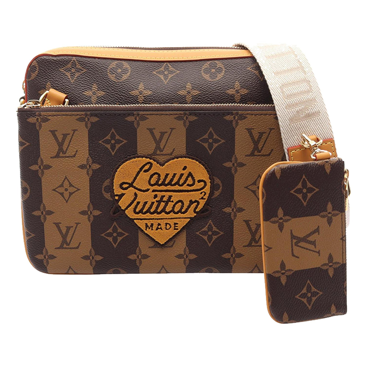 Louis Vuitton Nigo Monogram Trio Messenger