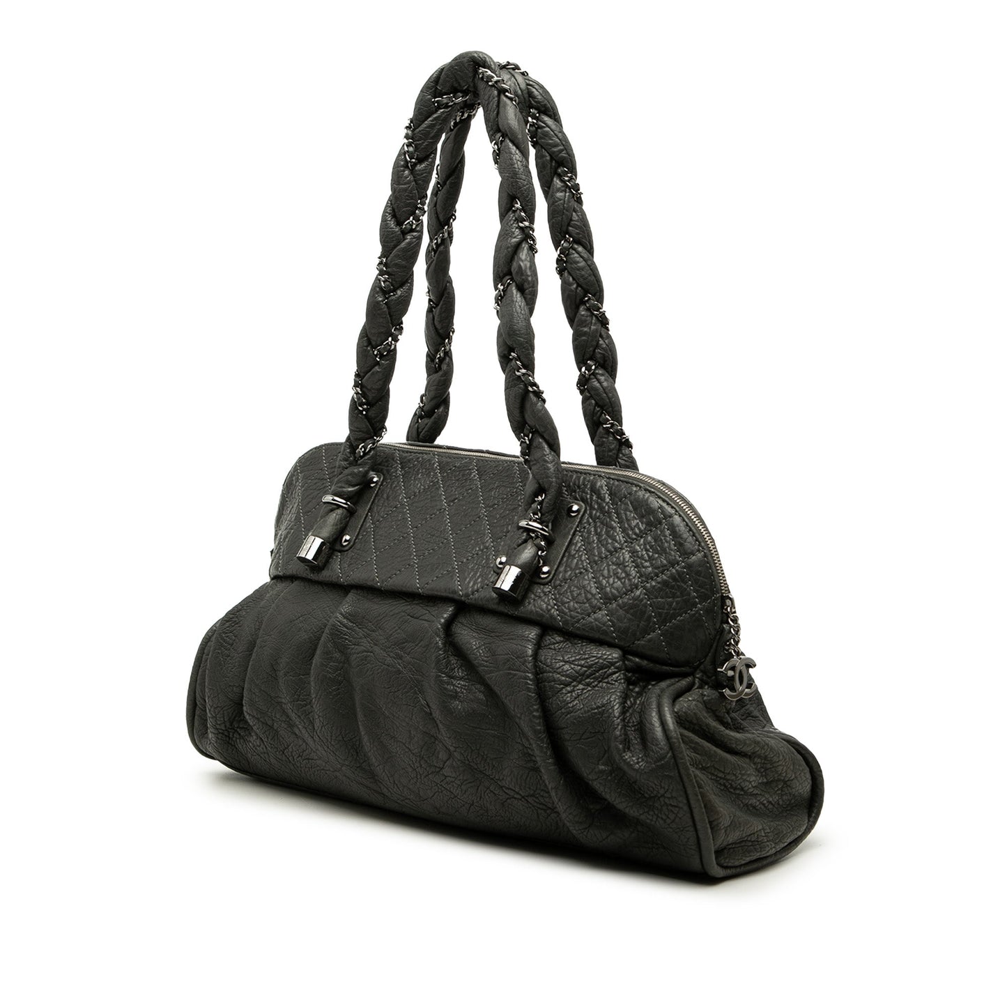 Chanel Calfskin Lady Braid Shoulder Bag