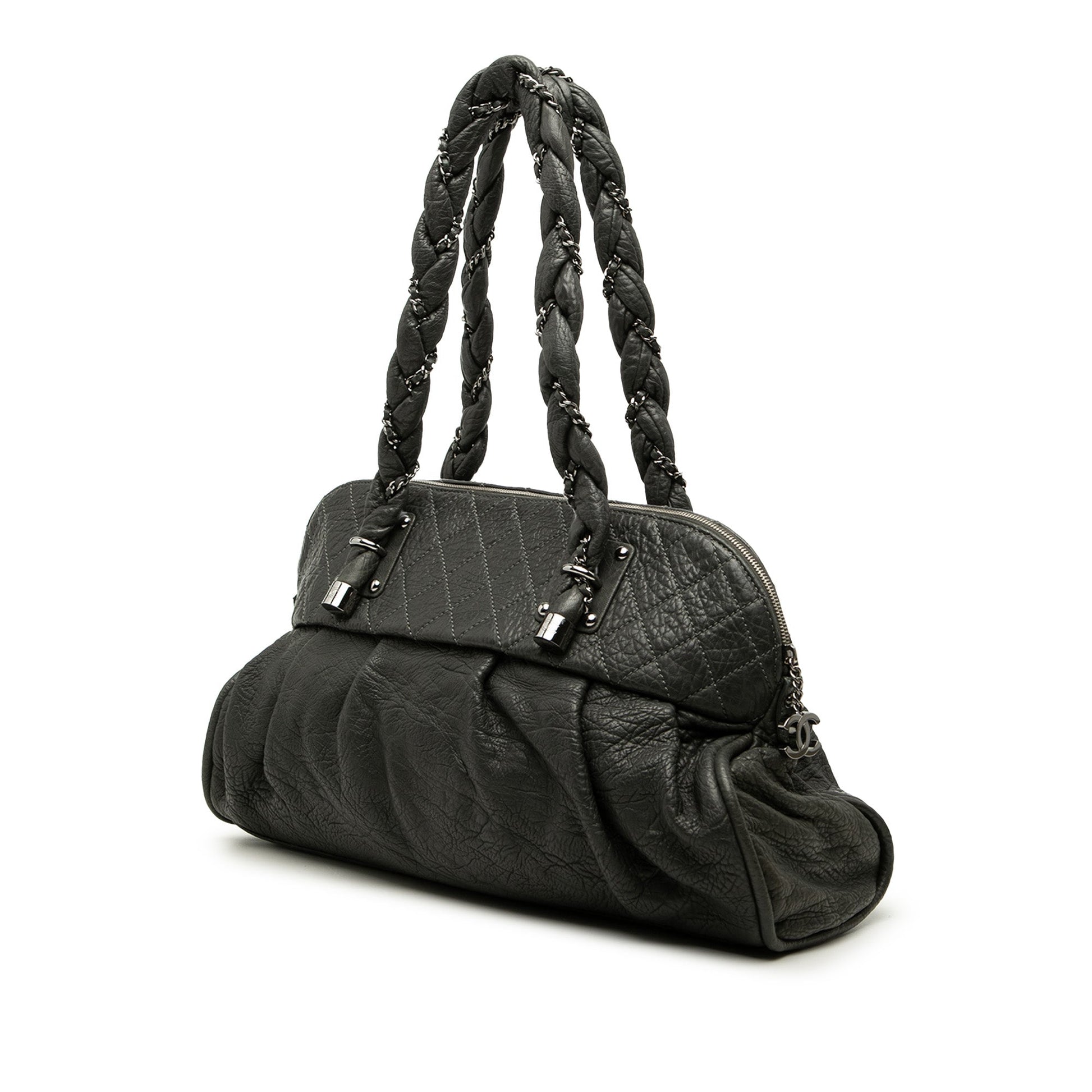 Chanel Calfskin Lady Braid Shoulder Bag