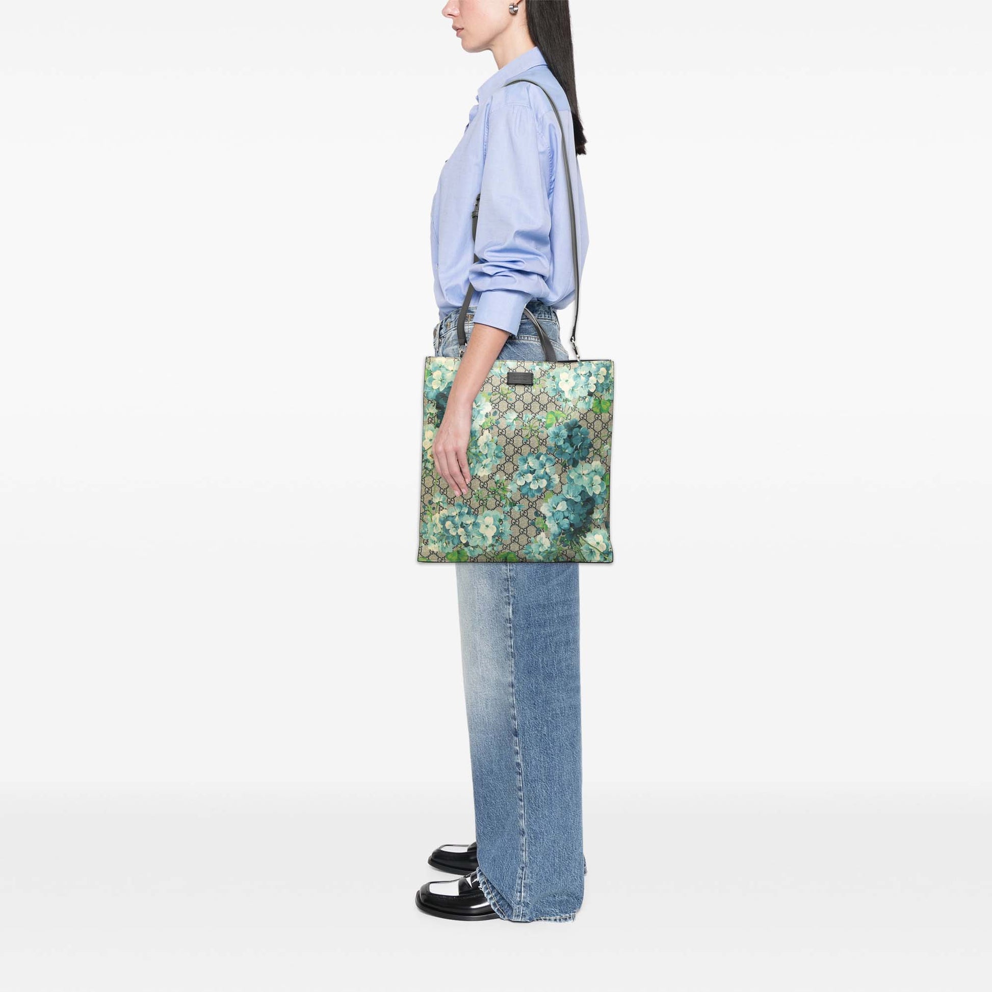 GG Supreme Blooms Convertible Soft Tote